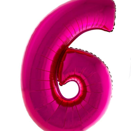 Funny Fashion Folieballon 102 cm roze