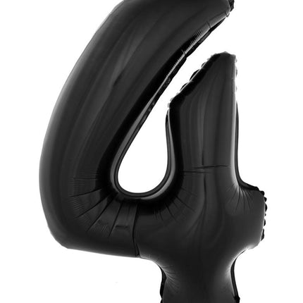 Funny Fashion Folieballon 102 cm zwart