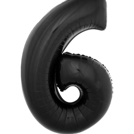 Funny Fashion Folieballon 102 cm zwart