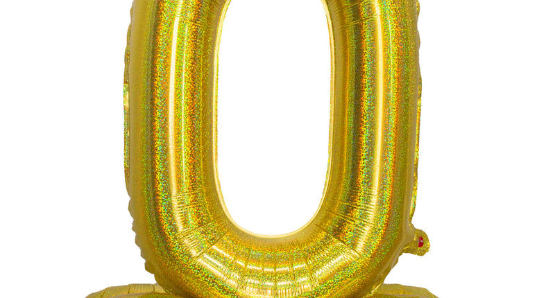 Funny Fashion Folieballon 82 cm glitter goud