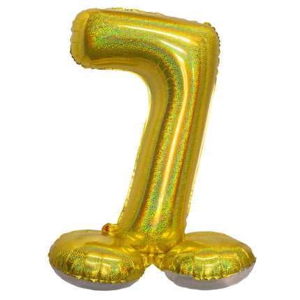 Funny Fashion Folieballon 82 cm glitter goud