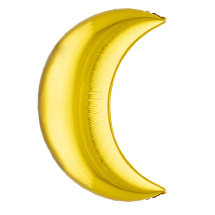 Funny Fashion Folieballon gouden maan 38 inch