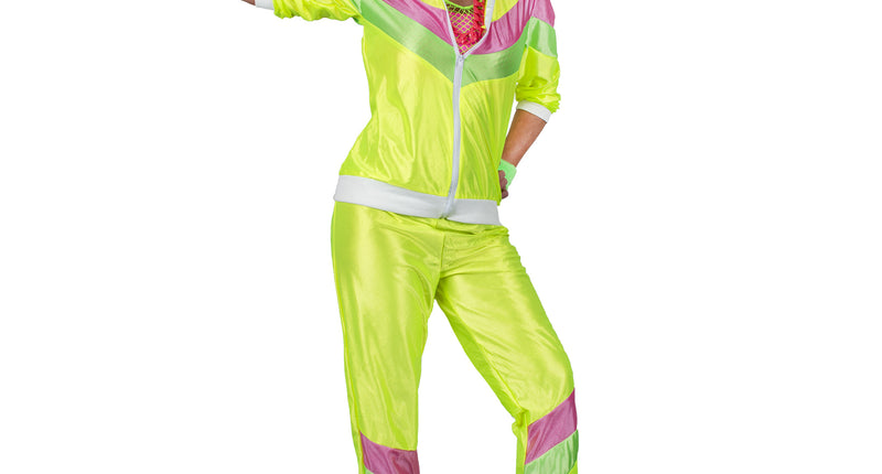 Funny Fashion Fout trainingspak Naomi geel dames