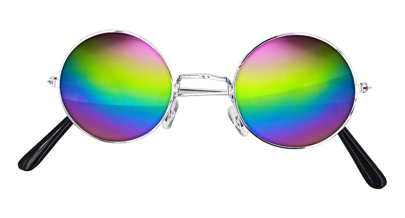 Funny Fashion Gekleurde hippie bril