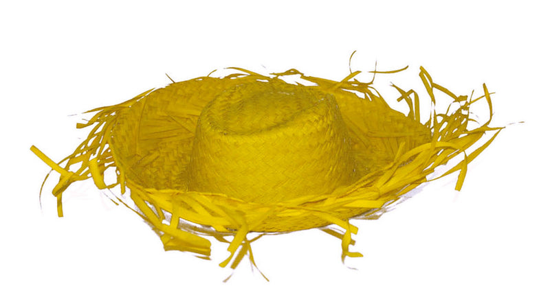 Funny Fashion Gele strohoed Aloha