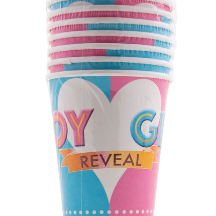 Funny Fashion Gender Reveal bekers