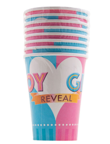 Funny Fashion Gender Reveal bekers