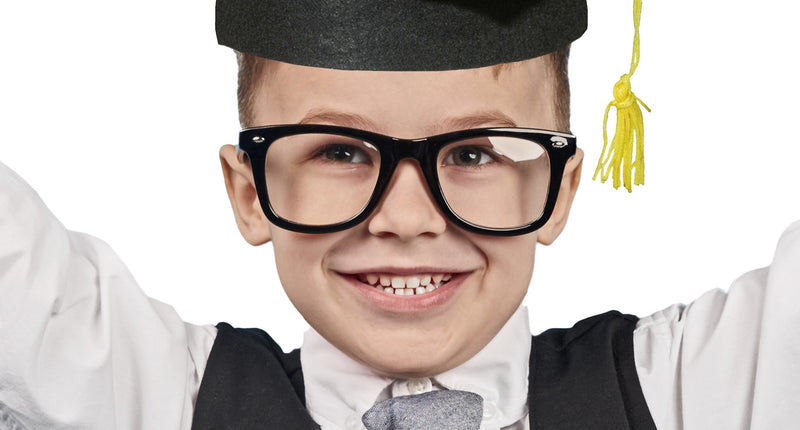 Funny Fashion Geslaagde hoed met kwast kind