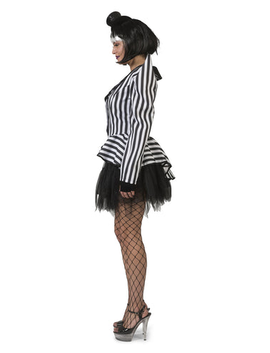 Funny Fashion Gestreepte carnavalsjas Denise