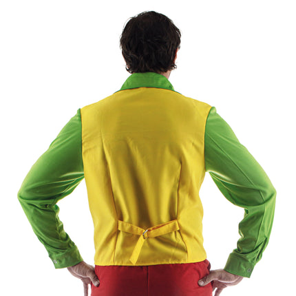 Funny Fashion Gilet Joker in geel