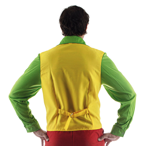 Funny Fashion Gilet Joker in geel