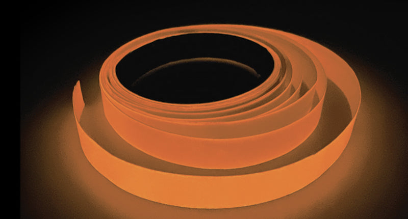 Funny Fashion Glow in the dark tape oranje