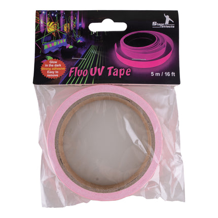 Funny Fashion Glow in the dark tape roze
