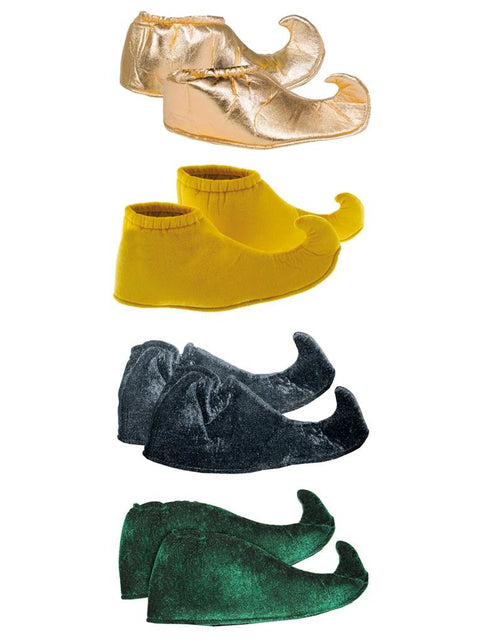 Funny Fashion Gouden elf overschoenen kinderen