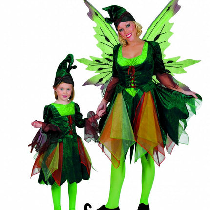 Funny Fashion Grappig elfenpakje dames