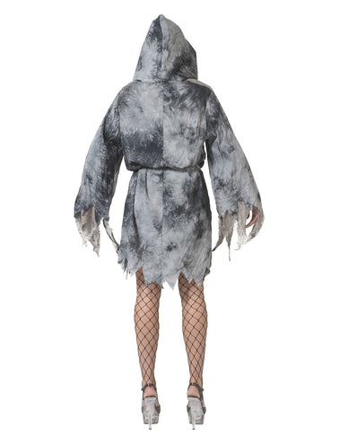 Funny Fashion Grijs demonen pak Lady Midday