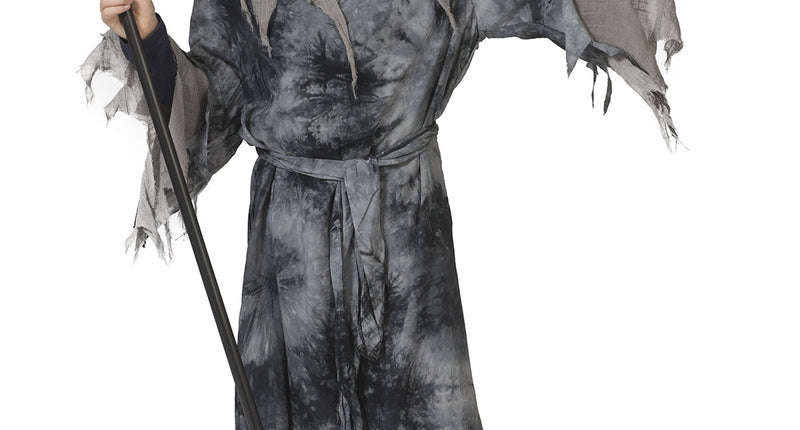 Funny Fashion Grijs demonen pak Simon kinderen