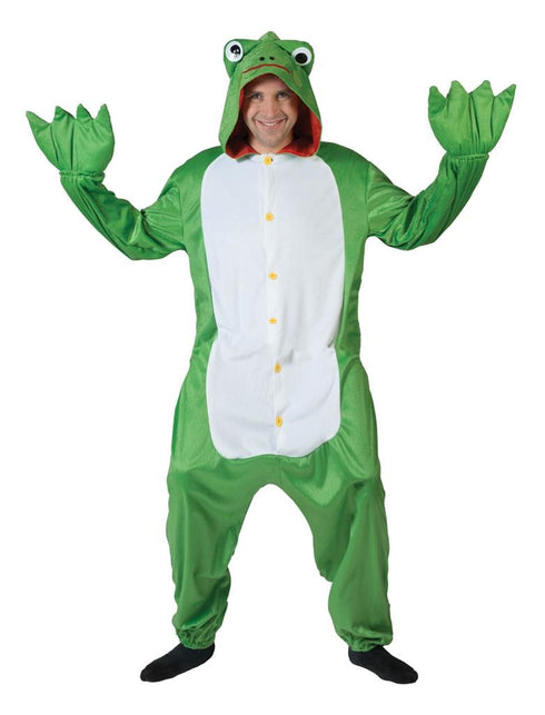 Funny Fashion Groen kikkerpak voor carnaval