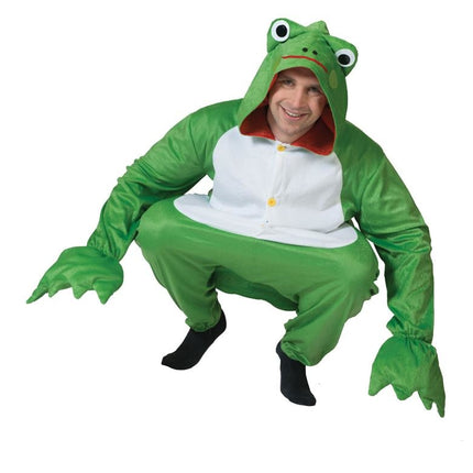 Funny Fashion Groen kikkerpak voor carnaval