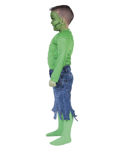 Funny Fashion Groen spierballen shirt  Dave