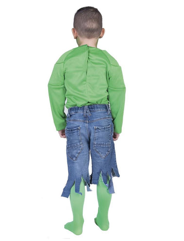 Funny Fashion Groen spierballen shirt  Dave