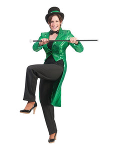 Funny Fashion Groene glitter slipjassen