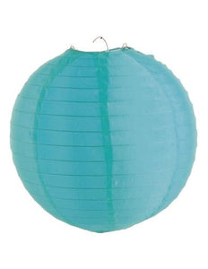 Funny Fashion Groene lampion nylon 30cm