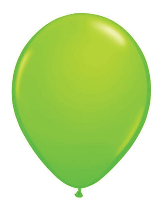Funny Fashion Groene latex ballonnen 100st.