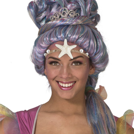 Funny Fashion Haarband zeemeermin schelpen