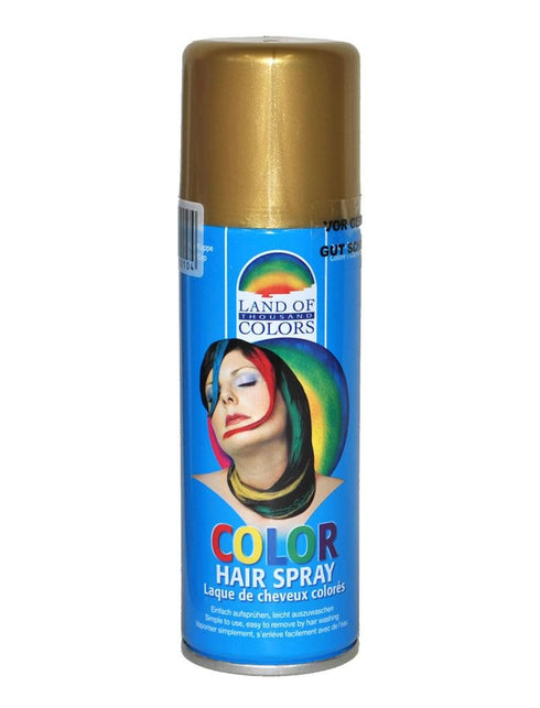 Funny Fashion Haarspray in goud