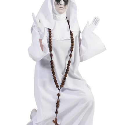 Funny Fashion Halsketting met kruis pater Noster 102cm