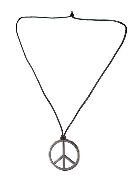 Funny Fashion Halsketting peace zilver