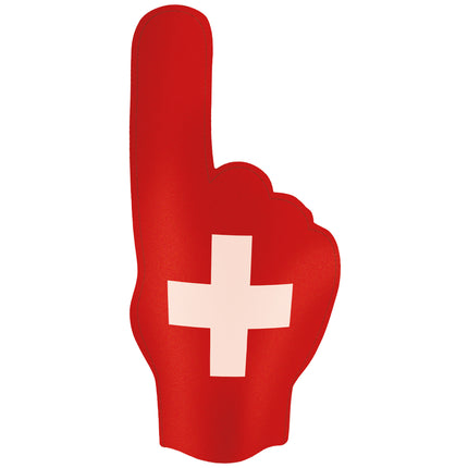 Funny Fashion Hand Zwitserland foam