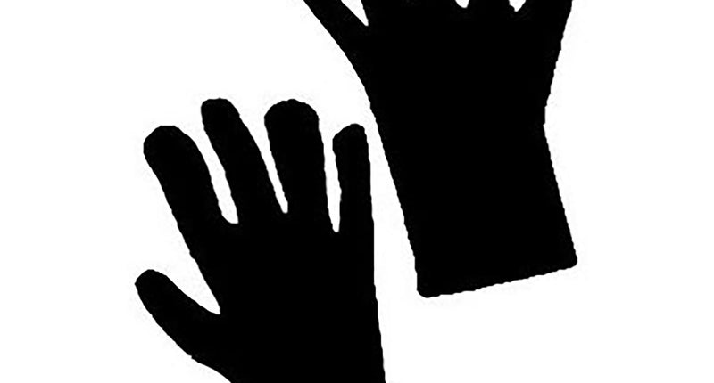 Funny Fashion Handschoenen zwart