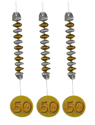 Funny Fashion Hangdeco cijfer 50e verjaardag