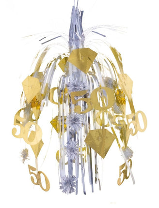 Funny Fashion Hangdeco cijfer 50e verjaardag