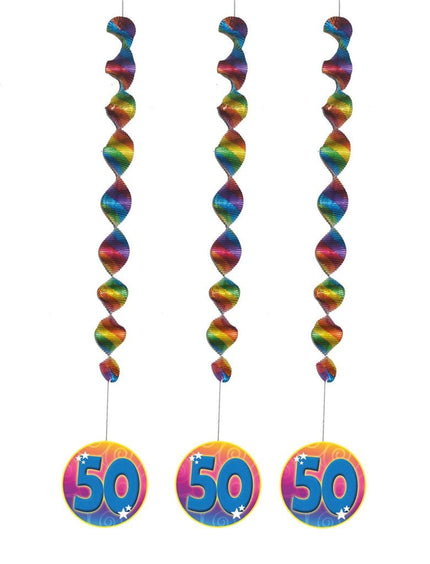 Funny Fashion Hangdecoratie 50e verjaardag