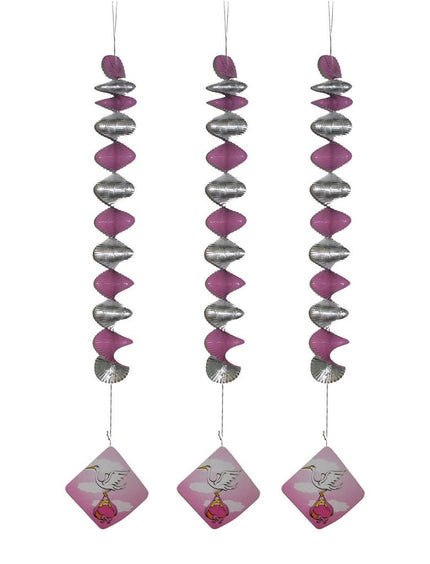 Funny Fashion Hangdecoratie   Hoera een meisje