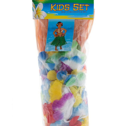 Funny Fashion Hawaii rok kind met accessoires