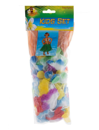 Funny Fashion Hawaii rok kind met accessoires