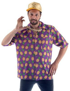 Funny Fashion Hawaii shirt met ananas print heren