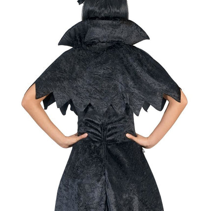 Funny Fashion Heksen jurk Spinnenweb dame Angela