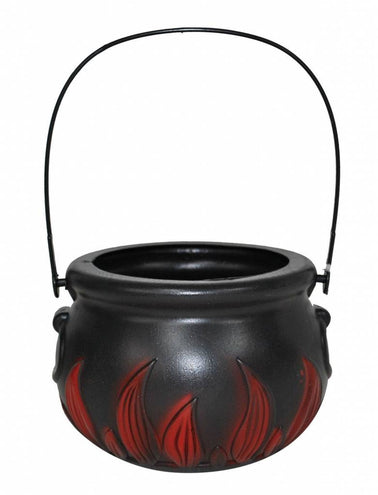 Funny Fashion Heksen ketel zwart rood