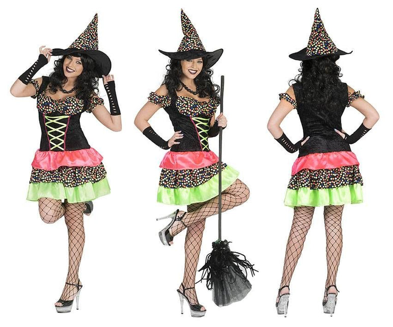 Funny Fashion Heksen verkleed jurk Wendy