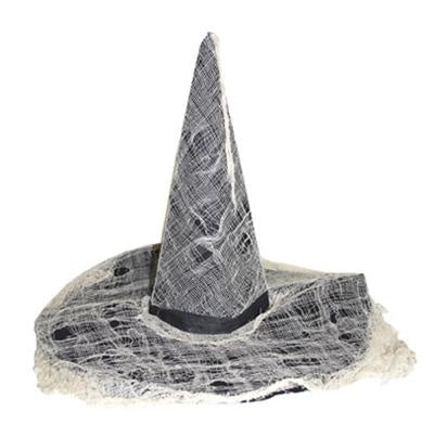 Funny Fashion Heksenhoed zwart wit