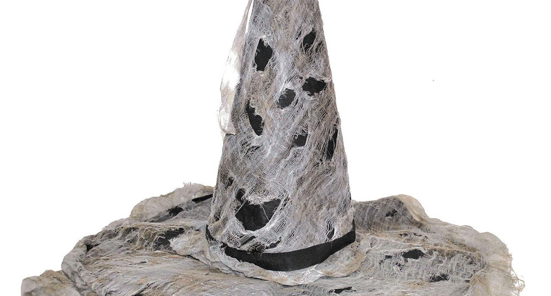 Funny Fashion Heksenhoed zwart zilver