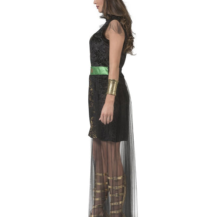 Funny Fashion Heksenjurk Galaxy zwart goud