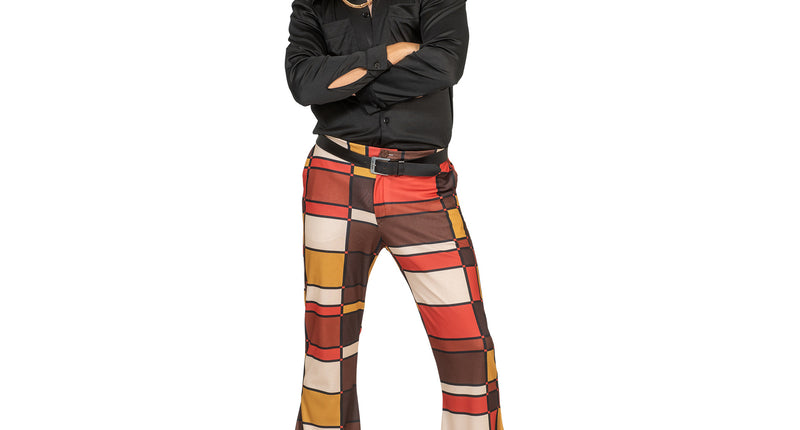 Funny Fashion Hippie broek Robberto heren 70 jaren