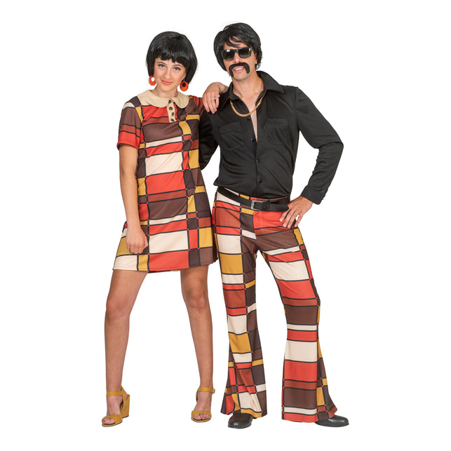 Funny Fashion Hippie broek Robberto heren 70 jaren