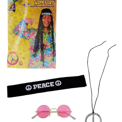 Funny Fashion Hippie set driedelig